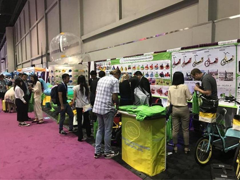 FWULONG福龙游乐2018年11月美国奥兰多IAAPA国际游乐展现场