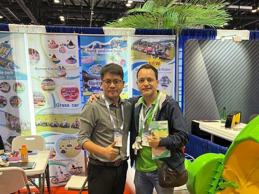 FWULONG福龙游乐2023年11月美国奥兰多IAAPA国际游乐展现场