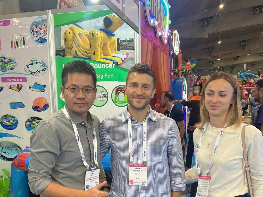FWULONG福龙游乐2025年9月西班牙IAAPA Expo Europe游乐展现场